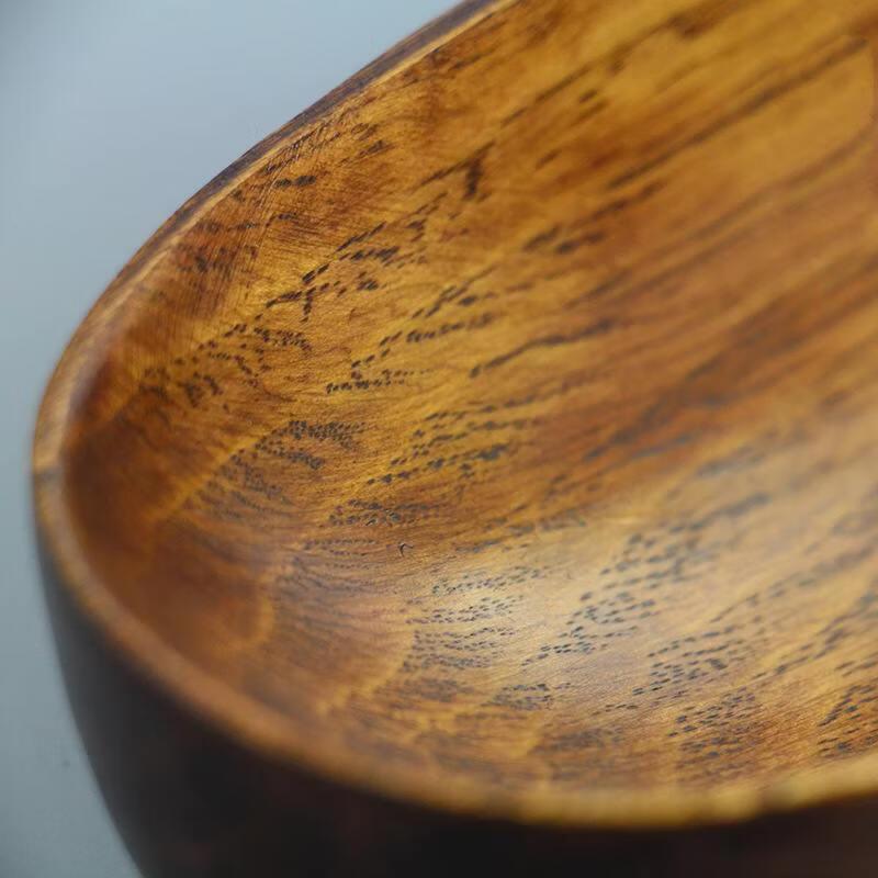 ZISIZ Boat-Shaped Wooden Serving Trays