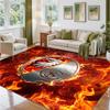 SC Freiburg FC Design Crystal Velvet Rug Soft Decorative Mat for Bedroom Entrance