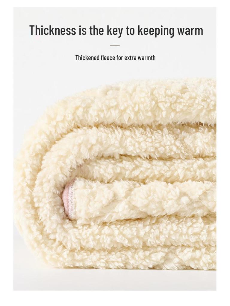 Extra Thick Fleece-Lined Lambswool Leggings for Women - Autumn/Winter, Plus Size, Northeast Warmth, Cotton Pants