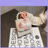 Girl Kid Princess Style Pearl Handheld Bag With Animal Pattern For Daily Use