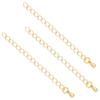 14k Gold-Filled Karabinerverschluss Verlängerungskette für DIY Schmuck
