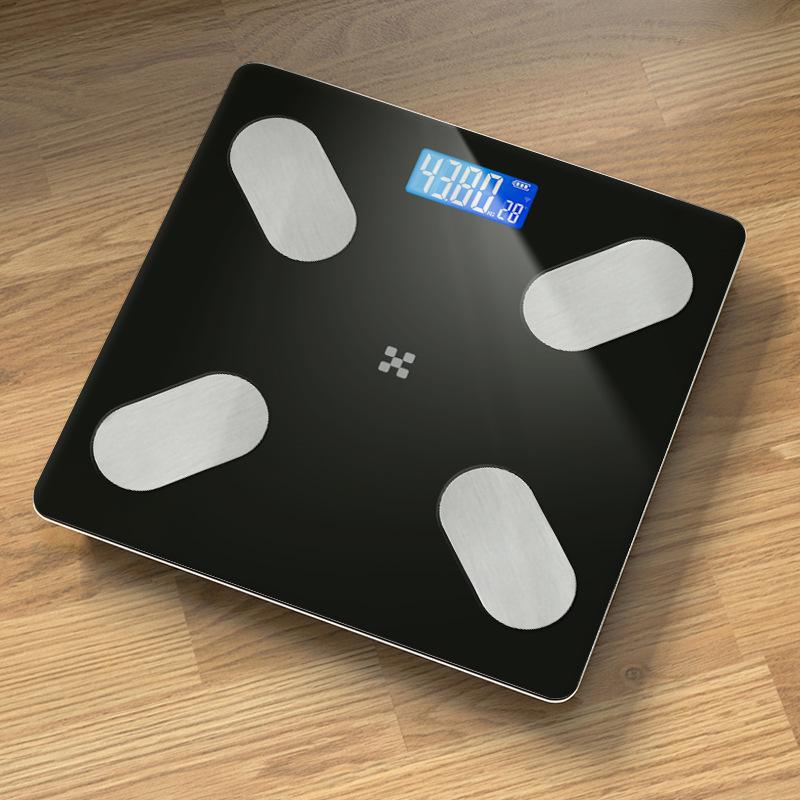 Smart Bluetooth Body Fat Scale - High Precision Rechargeable Electronic Weight Scale for Home Use