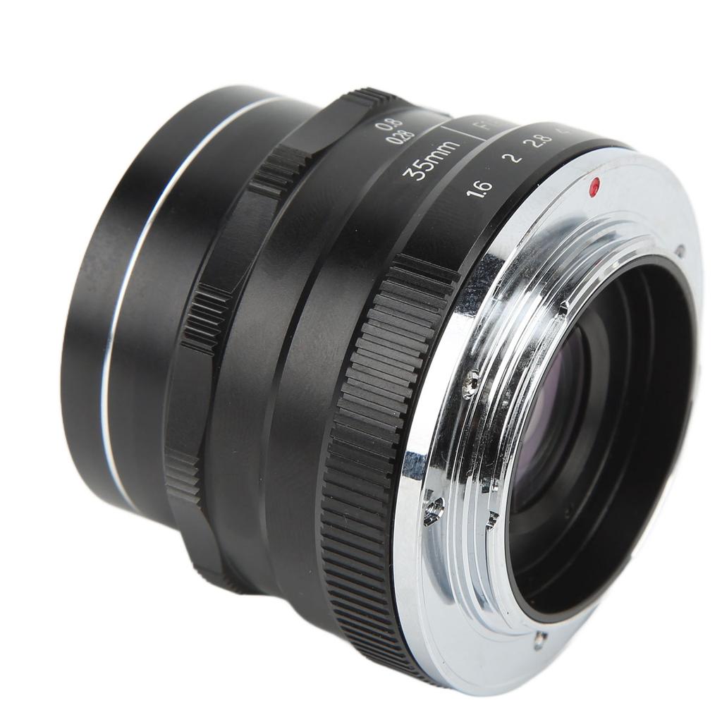 35mm F1.6 Festbrennweitenobjektiv Große Blende Manuelles Prime-Kameraobjektiv für Olympus Micro 4/3