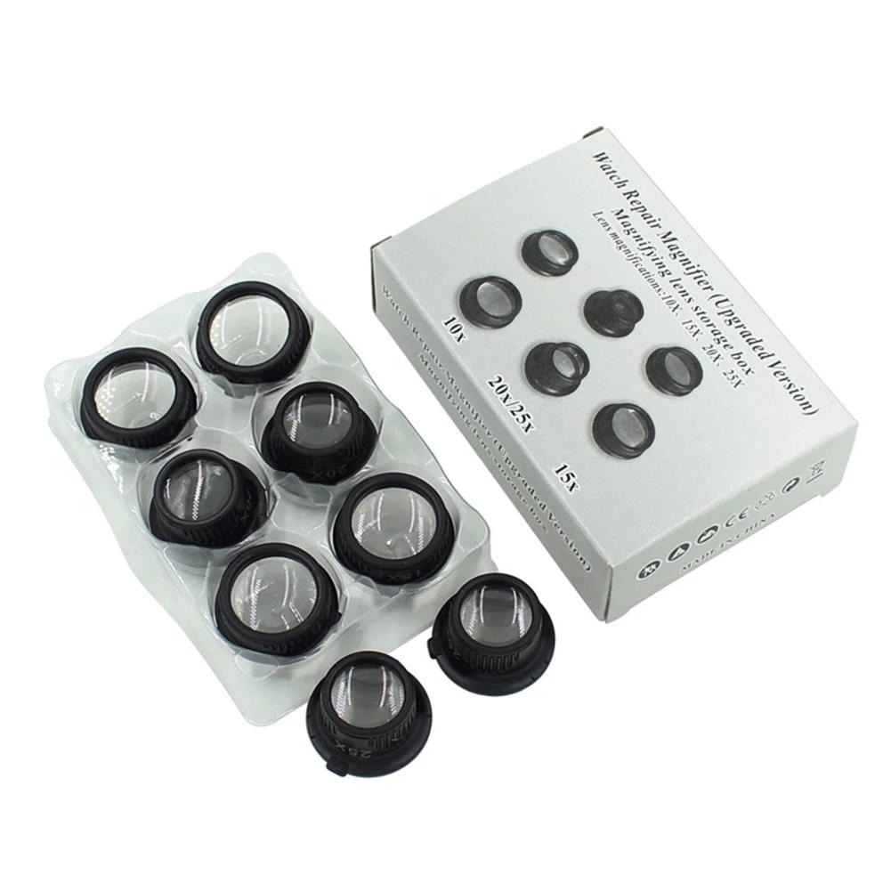 Magnifying Glasses Magnifier Wearing Magnifier 10X/15X/20X/25X With LED Light For Reading Jewelers Watchmaker Repair Wearing