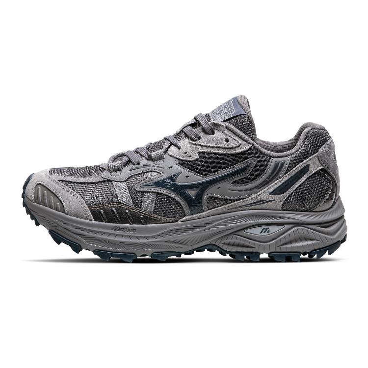 Mizuno Racer Adv Comfortable Hiking Outdoor Low-Top Running Shoes Unisex Shoes Dark-Gray D1GH241204