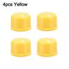 4Pcs ABS Plastic Guitar Effect Pedal Knob Potentiometer Knob  for DJ Mixer Radio Subwoofer