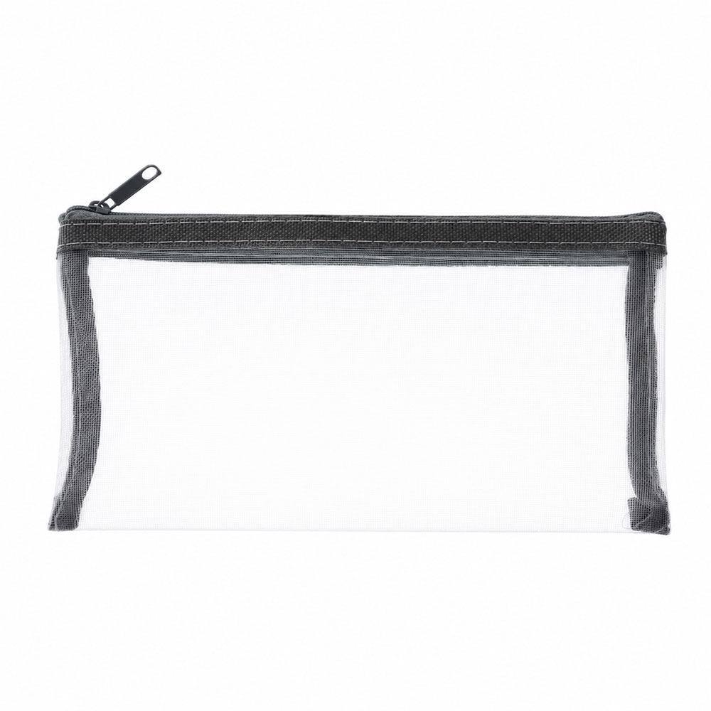 Transparent Pen Bag Square Shape Stationery Pouch Portable Storage Pouch  Beauty Tool Storage