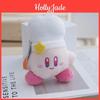 Soft Pearl Velvet Kirby Keychain Doll With Colorful Hats For Teens