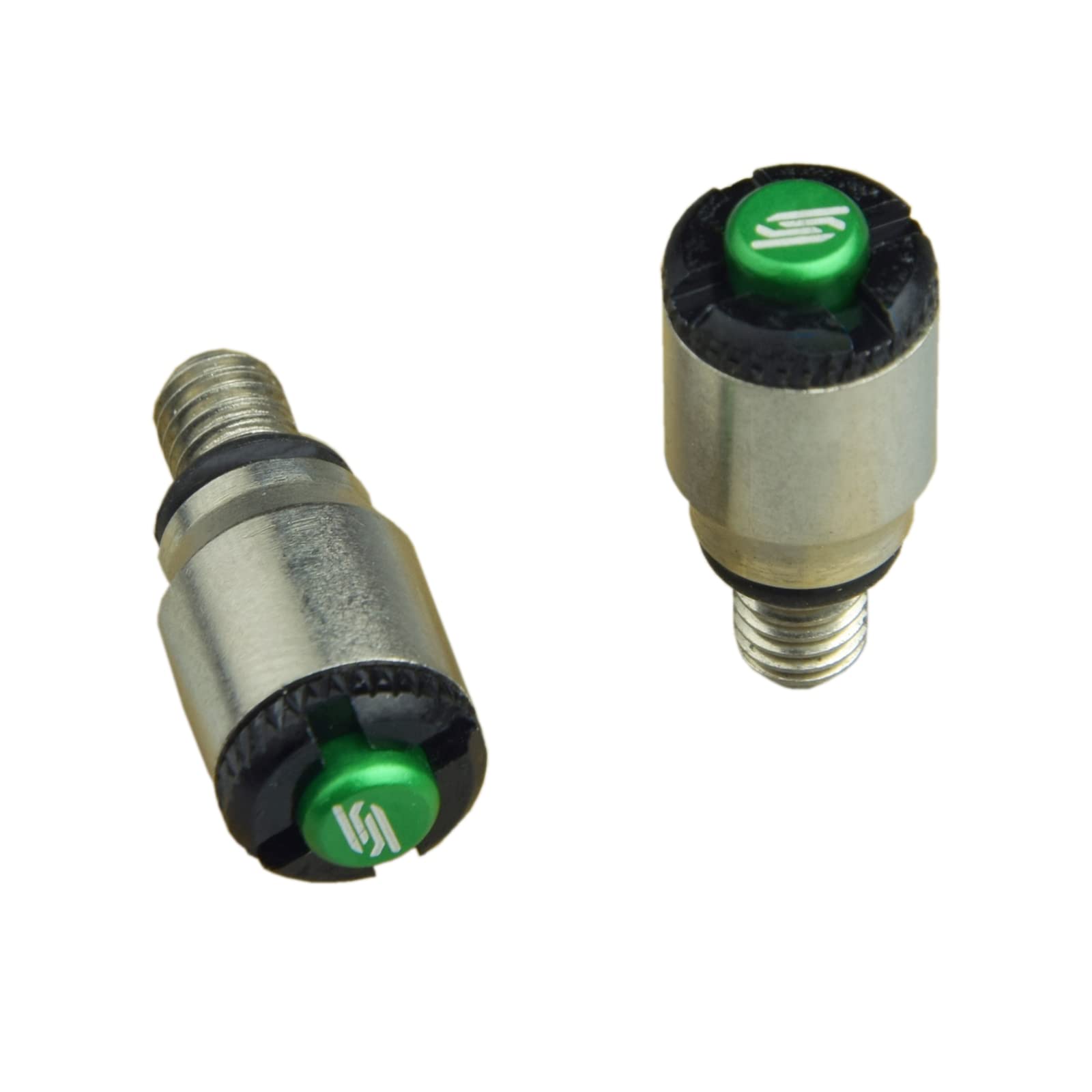 

SCAR Fork Air Bleeder Bleed Valve M5x0.8mm Compatible with KAWASAKI HONDA SUZUKI SHOWA KAYABA KYB - Green