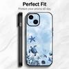 Retro Cute Blue Art Marine Life Sea Turtle Phone Case Phone Case Soft Packaging Lightweight For iPhone17 16 15 14 13ProMax