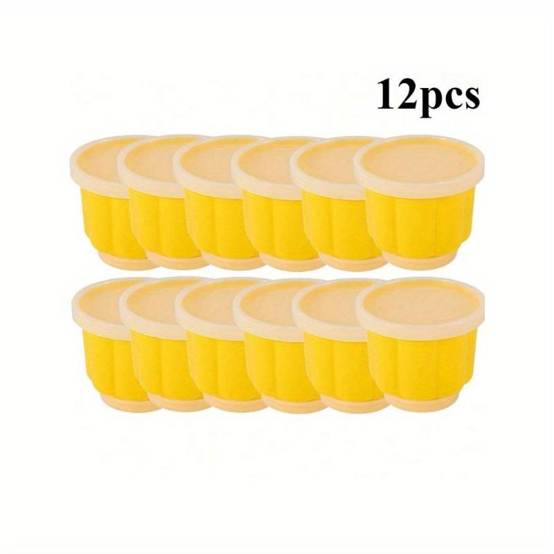 Stampi Riutilizzabili in Plastica per Dolci con Coperchi Impilabili per Gelatina, Gelato, Crema Pasticcera e Budino Ideali per la Cucina di Casa