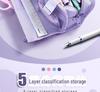Large Capacity Multifunctional Pencil Case for Primary & Junior High School Girls