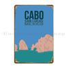 Cabo San Lucas Mexico Metal Signs Funny Design Wall Decor Create Wall Plaque Tin Sign Poster