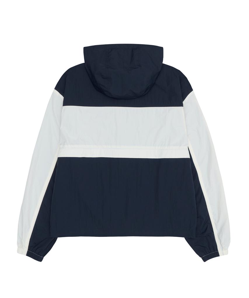 Ames-Worldwide Color Block Wind Breaker Navy (Am2Esub931A)