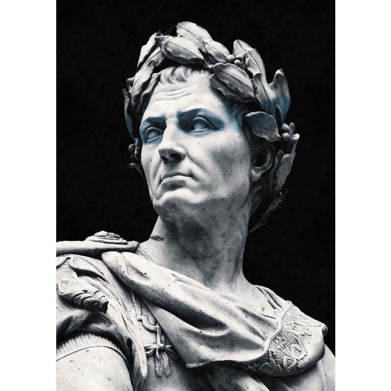 Italy Famous Sculpture Artwork Canvas Poster Poseidon David Wall Art Picture for Living Room Bedroom Club Modern Home Decor Gift