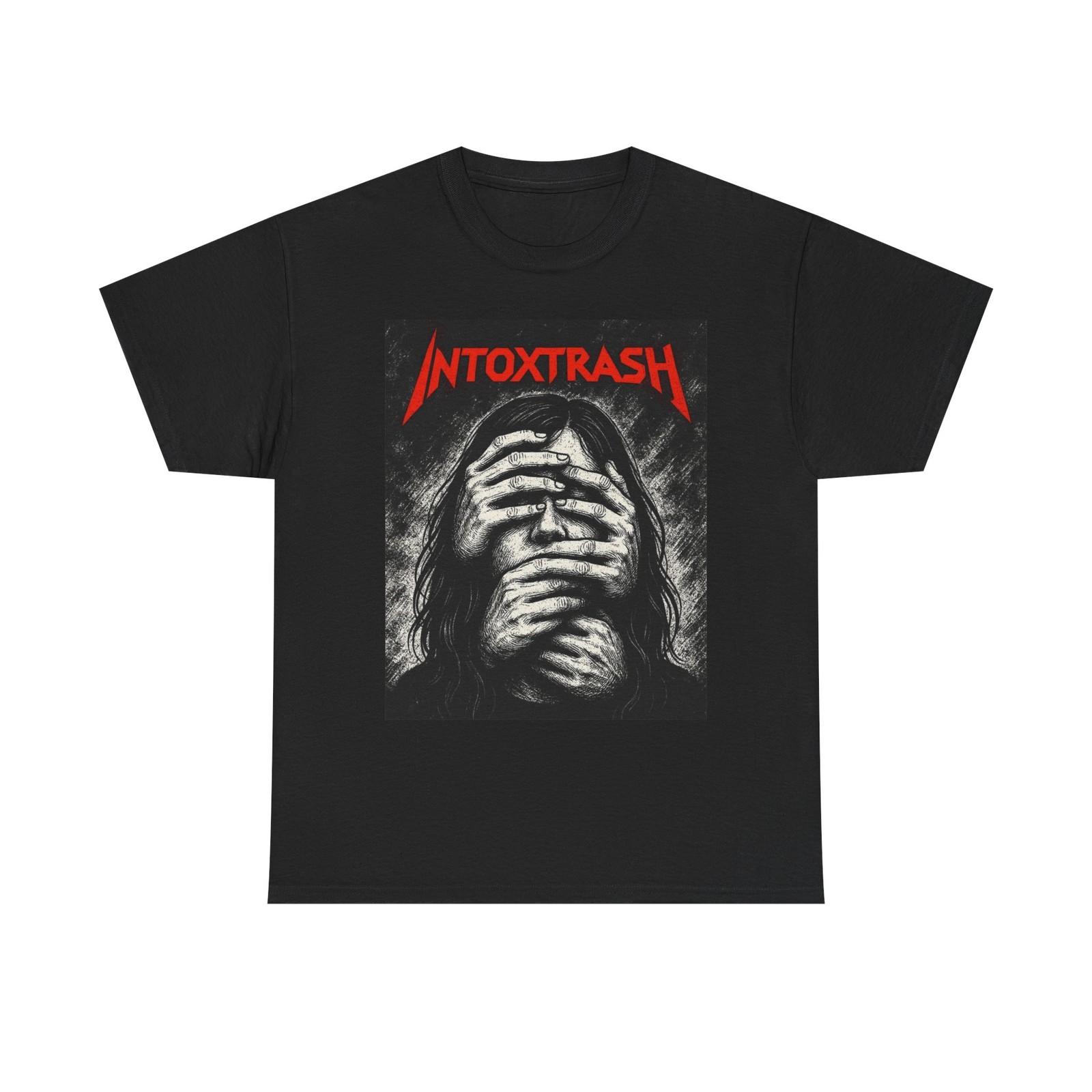 Intoxtrash Vintage Graphic T Shirt Mens Womens Tees Top Unisex Heavy Cotton Tee 4XL