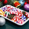 6Pcs Fake Christmas Candy Acrylic Christmas Tree Hanging Pendant Candy Ornaments  New Year