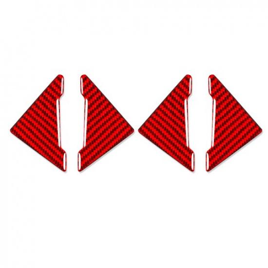 Carbon Fiber Door Plate Anti-Collision Sticker for BMW F32 F33 2014-2018