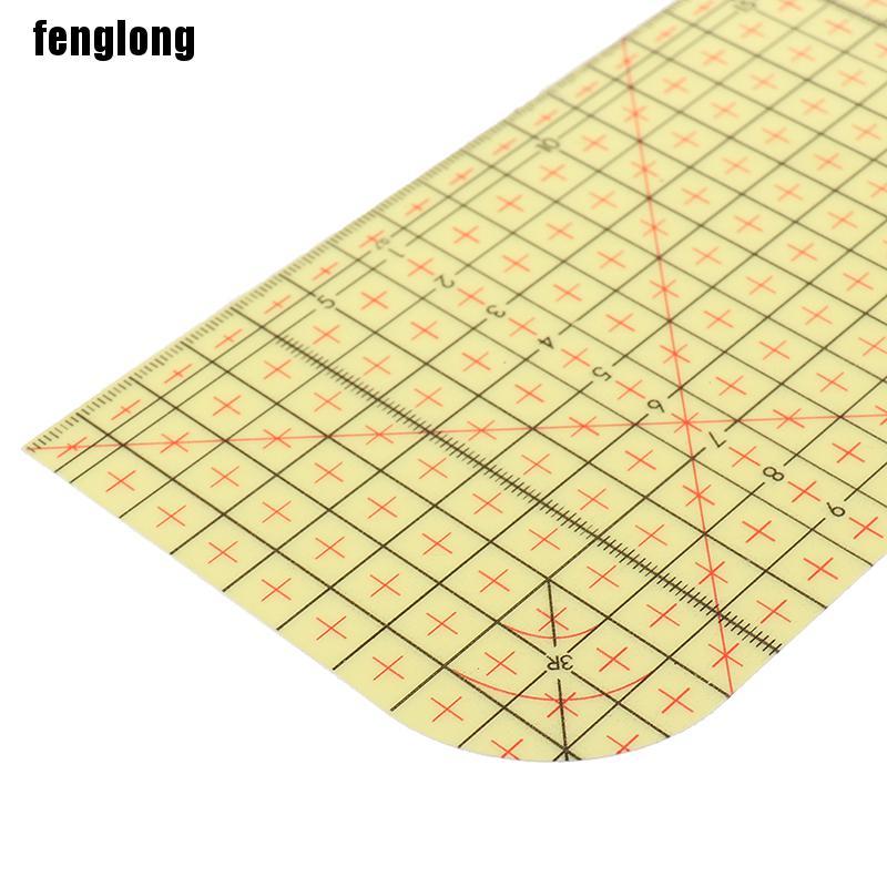 20 / 30 cm Riglă de presare la cald Diy Patchwork Instrument de măsurare a procesului de cusut