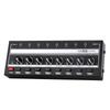 8 Channels Mini Headphone Amplifier Ultra-Compact Stereo Audio Amplifier with Power Adapter Earphone Splitter