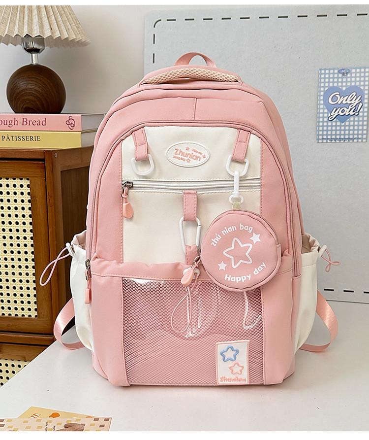 Girl School Backpack With Nylon Material And Design For Teen Students