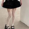 Mesh Design Net Socks Jacquard Small Flowe Hollowed Out Pantyhose  Summer Season