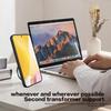 For Oppo A38 4G Kickstand Case Shockproof TPU+PC Phone Cover with Slide Lens Window