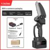 High-Power Rechargeable Handheld Electric Chainsaw for Tree Pruning and Logging
