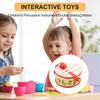 Double Sided Instrument Hand Drum Toys Montessori Wood Kids Drum Toys  Birthday Christmas Holiday