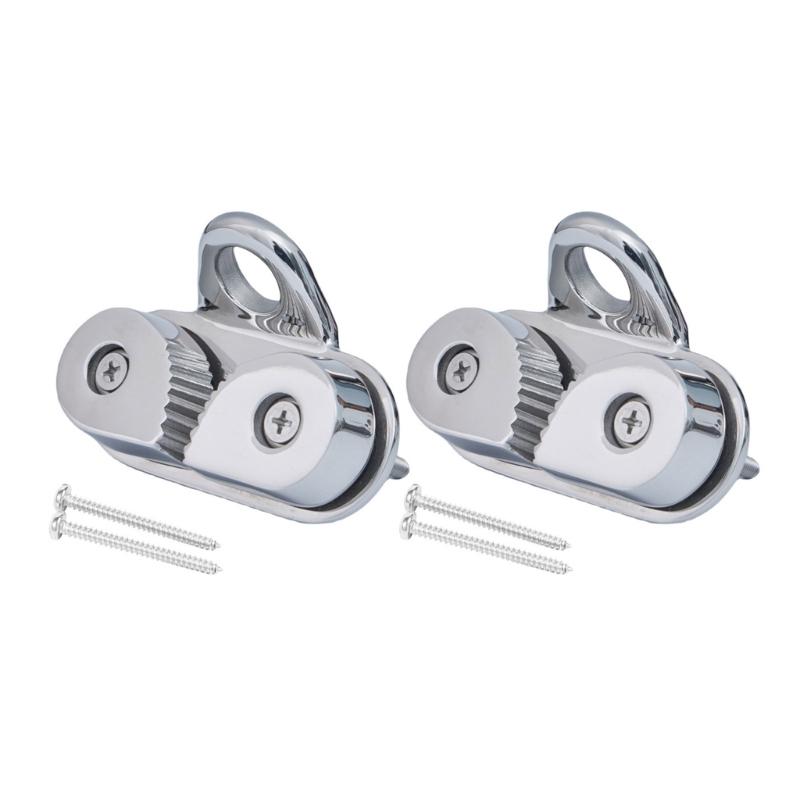 Sailboats Pilates Equipment Kayak Cleats Boat Cleats for 6‑15mm Diameter Ropes Boat Hardware for Sailboats Cleat