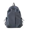 Schoolbag1011 new simple men's and women's backpack large capacity fashion schoolbag girls junior high school light casual backpack