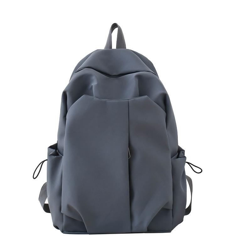 Schoolbag1011 new simple men's and women's backpack large capacity fashion schoolbag girls junior high school light casual backpack