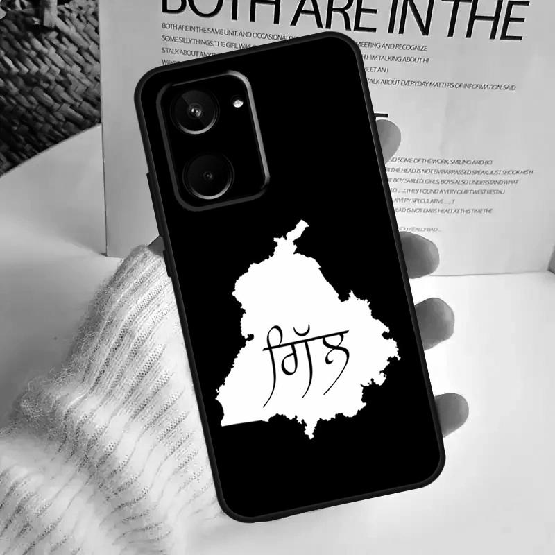 

Карта Пенджаба для чехла Realme C75 C55 C71 C53 C67 C61 C33 C63 C51 C65 15 GT7 Pro 10 11 12 13 14 Pro Plus Realme C71 4G