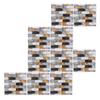 10PCS Self Adhesive Tile Sticker Anti Collision Wallpaper for Living Room Home Decoration