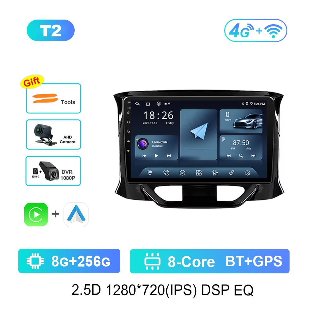Android Car Radio Multimedia Video Player for LADA X ray Xray 2015 - 2019 GPS Navigation 4G WiFi Bluetooth HD Touch Screen