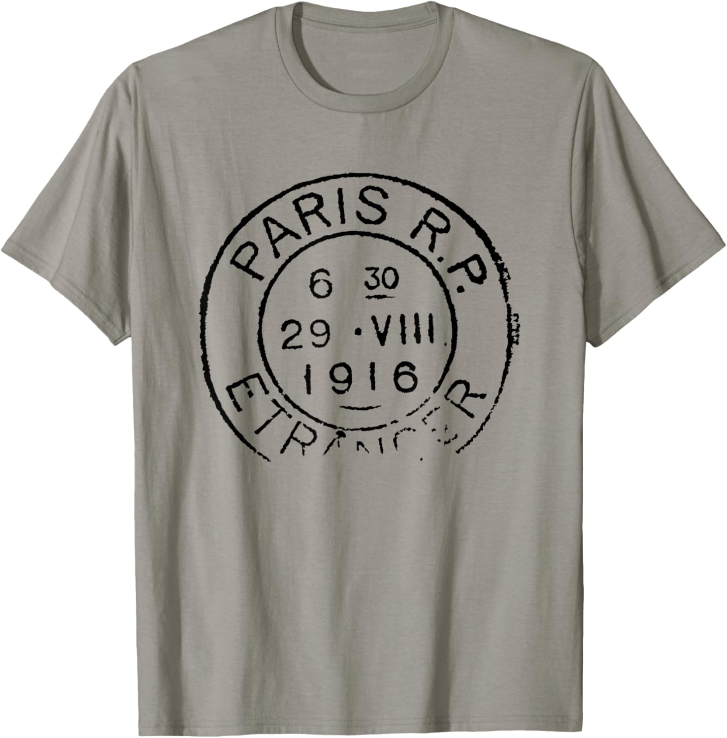 

Paris France Classic Everyday Travel T-Shirt Small 5XL різнокольоровий
