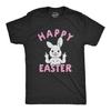 Offensive Bunny T-Shirt, Rude Easter Middle Finger Bunny, Sarcastic Shirt