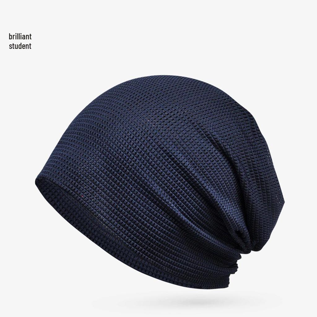Unisex Brimless Mesh Pullover Hat for Spring/Summer - Cool, Soft & Breathable Japanese/Korean Style