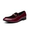 Fashion Luxury Design Suede Men's Loafers Black Blue Red Casual Dress Shoes For Nightclub Party Monk Strap Men Shoes Size 38-47