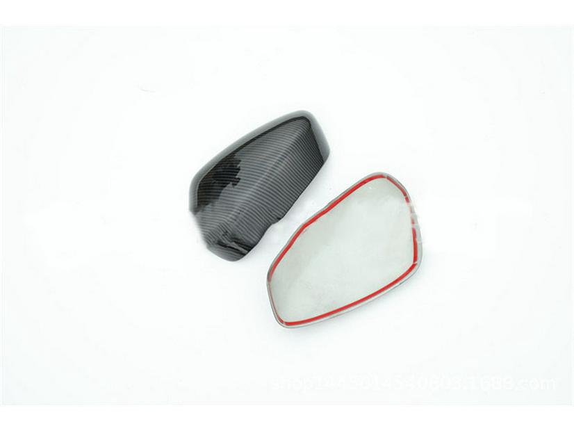 Mazda CX3 CX4 CX5 Rearview Mirror Cover Carbon Fiber Pattern (2013-2021 models)