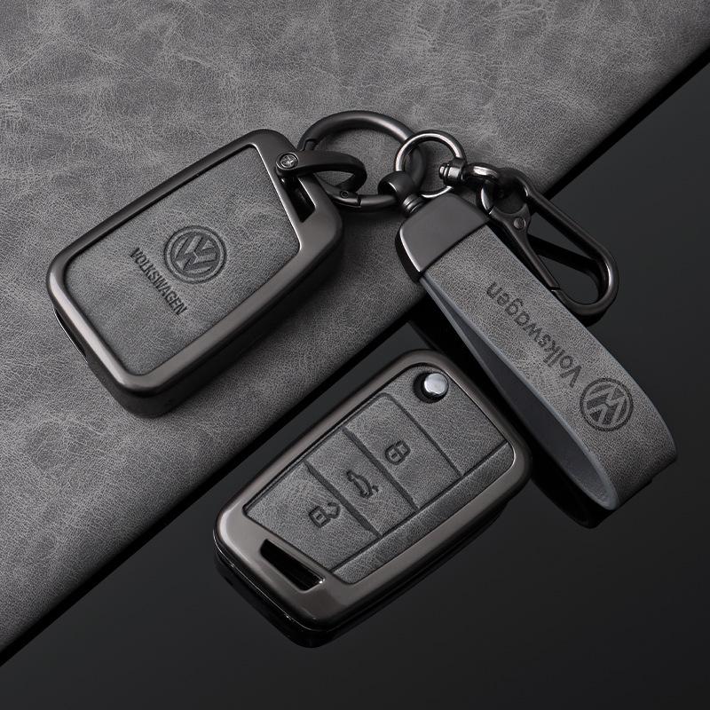 Compatible Volkswagen 14-20 Key Case: Zero Degree Bora Tayron Tiguan L Protective Car Key Shell