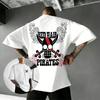 One Piece Anime T Shirt Men Women 2026 Summer Y2k Clothes Cotton Short Sleeve Tops  Graphic Tee Casual Streetwear Skull Print