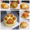 Cat Paw Slow Rebound Cake Bread Shape Squeeze Toy Fidget Toy Squishy Toy  Adults Gift