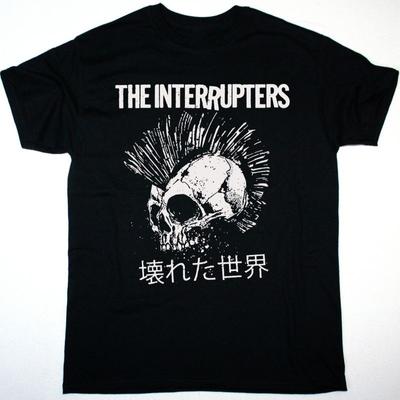The Interrupters Broken World Black Unisex T-Shirt