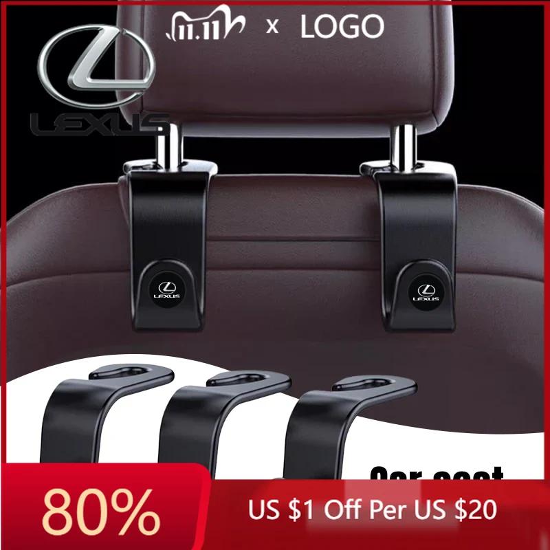2026 Hot Interior Stickers Car Headrest Hooks Hanger For Lexus ES240 ES250 ES350 IS250 IS300 RX270 GS NX300 RX300 RX350 RX400H S