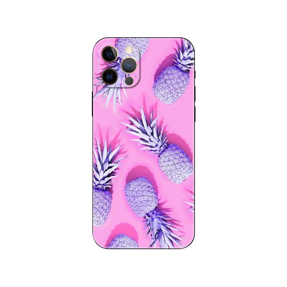 Capa de telefone de abacaxi para iPhone Samsung Galaxy Redmi Xiaomi Oppo OnePlus Note SA 7 8 9 10 11 12 13 14 20 21 22 23 53 54 Pro Max Plus Ultra TPU macio