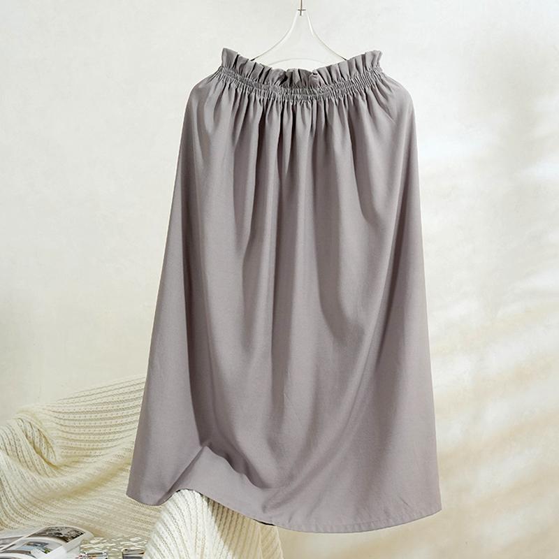 

1Pc Bath Skirt Skin-friendly Thin Style Water Uptake Beauty Salon Guest Clothes Bath Towel Women s Polyester Fiber Nightgown сірий