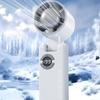 High-Speed Foldable  Handheld Fan Portable Small Electric Fan Pocket Turbo Fan  Camping