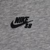 Nike Logo Embroidered Round Neck Raglan Sleeve Fleece Pullover Sweatshirt Men Sweatshirt Gray AQ9564-063