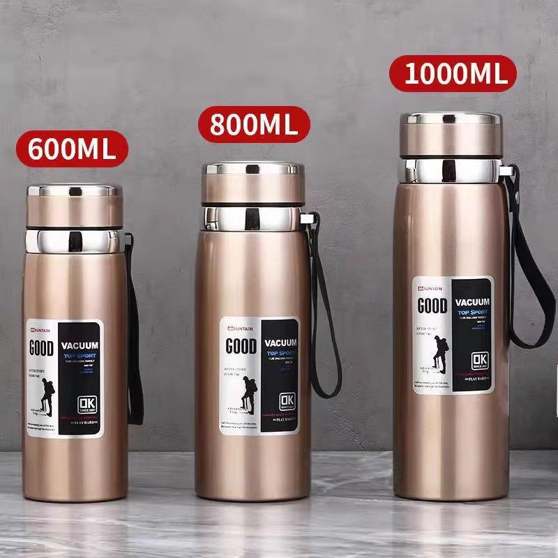 316 Stainless Steel Insulated Travel Cup - Large Capacity, Portable Tea & Water Bottle for Home and Car Use